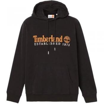 Timberland Men's Established 1973 Black Hoodie, Size S