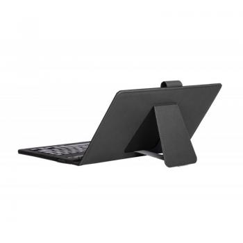 Funda Universal Wave con Teclado Micro USB/USB-C para Tablets 9-11 - Color Negro, Compatible con Tablets de 9 a 11 pulgadas, Incluye teclado, Conexión Micro USB y USB-C
