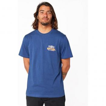 Camiseta de Manga Corta Hombre Rip Curl Surf Paradise F&B Navy