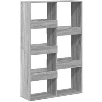 Librería Sonoma de Madera Multicapa Gris 100x33x155,5 cm