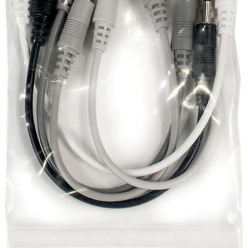 Moog 15cm Patch Cable Set of 5 - High-Quality Modular Synth Connection Cables