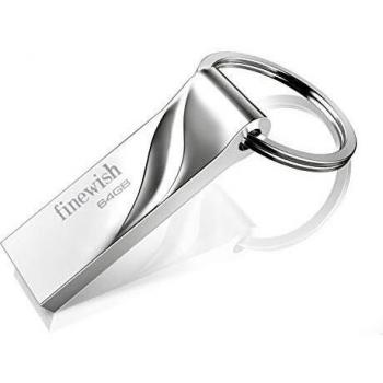 Memoria USB 64gb 3.0, USB 3.0 Pen Drive 64 GB Metal Flash Drive Impermeable USB Stick 64gb con Llavero para Computadoras, Tabletas Almacenamiento DE Datos Externo