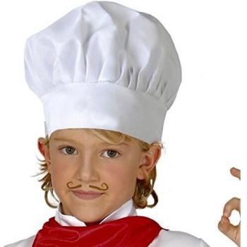 Guirca- Gorro cocinero infantil tela, u