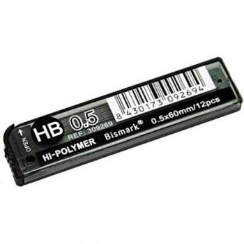 Minas 0,5x60mm HB Tubo de 12 Unidades