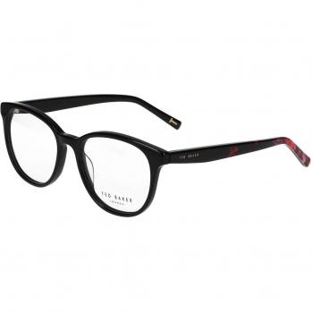 Ted Baker TB9288 001 Women's Eyeglasses Black Size 52 - Blue Light Block Available (Frame Only)