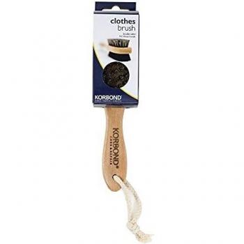 KORBOND Cepillo Para Ropa De Doble Cara, De Madera Natural, Elimina Pelusas, Suciedad, Pelo De Perro Y Gato Y Barro, Para Prendas, Zapatos, Muebles, Alfombras Y Asientos, color Multicolor