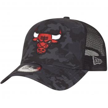 New Era NBA CHICAGO BULLS Camo Team 9FORTY Trucker Cap