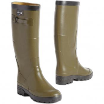 Aigle Benyl Wellington Boots - Khaki - Male - Size: 11 UK