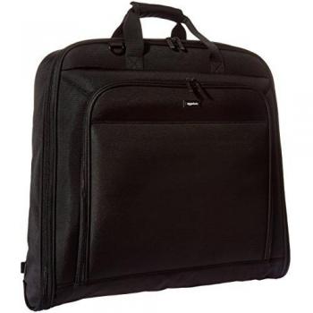 Amazon Basics - Portatrajes de calidad prémium, Negro - 1 m