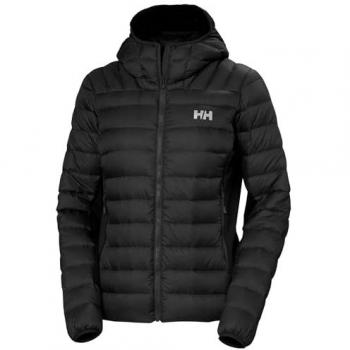 Helly Hansen Women's Verglas Down Hybrid Hooded Jacket 2.0 Black XL