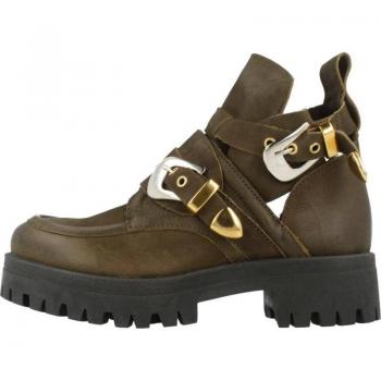 Botines de Mujer Marca Yellow Modelo Friction Color Verde
