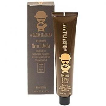 Gel Negro Para Cabello y Barba con Canas Nero D'Avola 120 ml