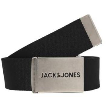 Jack & Jones Simon Men's Black Leather Belt, Size 105