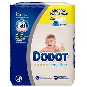 Dodot Dermoactivas Dodot Sensitive Wipes Refill 216 Units