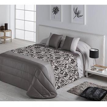Stilia Edredón de Jacquard y Fundas de Cojines, Modelo Saffire, Cama de 135 cm, Multicolor