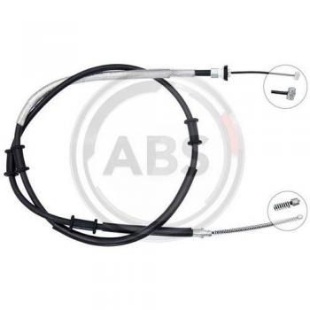 Cable de freno de mano ABS K19850 para Opel Combo y Fiat, incluye 2 piezas