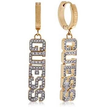 Pendientes de acero dorado para mujer Guess UBE20027