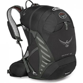 Osprey Escapista 32 Mochila Ciclismo, Unisex Adulto, Negro