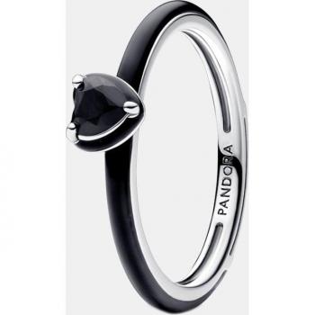 Anillo Pandora ME Corazón Chakra Negro