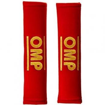 Omp OMPDB/450/R Almohadillas, Color Rojo, Juego de 2