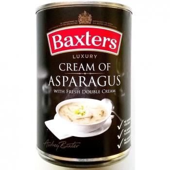 Baxter Crema de espárragos sopa de 12 x 400gm