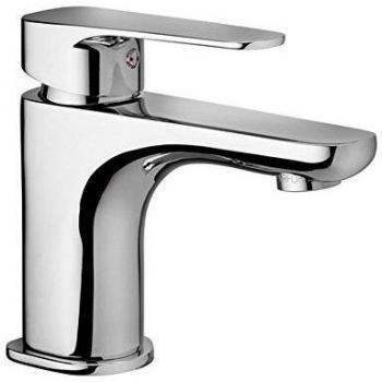 Mezclador monomando de lavabo cromado Paffoni serie Sly SY075CR en latón