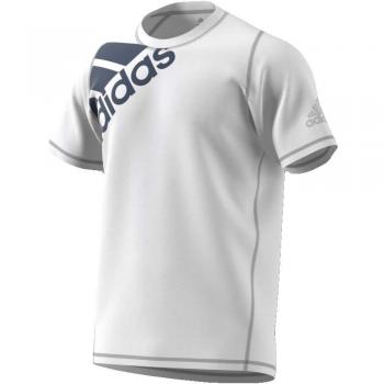 adidas FL_SPR GF Bos T-Shirt, Hombre, White/Tech Ink, L