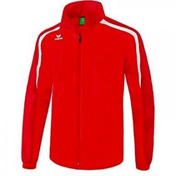 Chaqueta Rain Erima Liga 2.0 - Chubasquero ligero, impermeable, transpirable, con capucha ajustable, cierre frontal completo, bolsillos laterales con cremallera, diseño moderno y cómodo para entrenamiento y