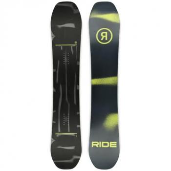 Ride Manic U 160 - Tabla de Snowboard, longitud 160 cm, diseño versátil para freestyle y all-mountain, construcción con núcleo de madera, tecnología de camber híbrido, base sinterizada para mayor velocidad y durabilidad