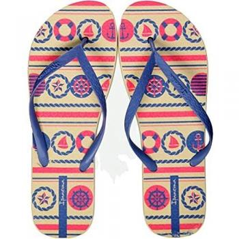 Ipanema CLAS. Happy IX Fem, Sandalias Mujer, Beige Blue, 38 EU