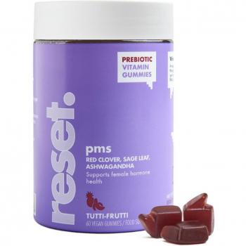 Gominolas Reset PMS Tutti Frutti con Vitaminas y Prebióticos en Formato Gominola - 60 unidades