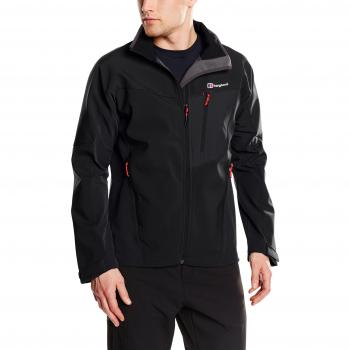 Berghaus Hombres de ghlas Chaqueta de Forro Polar, Hombre, Color Negro, tamaño Large