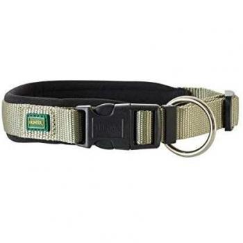 HUNTER Vario Plus - Collar de Neopreno, 45-50 cm, 25 mm, Color Verde/Negro