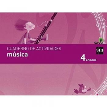 Cuaderno de música. 4 Primaria. Savia - 9788467578461