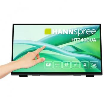 Monitor Hannspree HT240CUA 60.5 cm (23.8) LED Full HD 1920 x 1080 Pantalla Táctil Negro USB-C