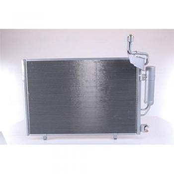 Condensador de aire acondicionado NISSENS 940526 con secador, Aluminio, compatible con FORD FIESTA 6, refrigerante R134a