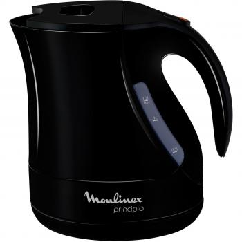 Moulinex Principio BY107815 Hervidor, 1,2 l, Resistencia Oculta, Filtro Anti-impurezas, 2200 W, Negro