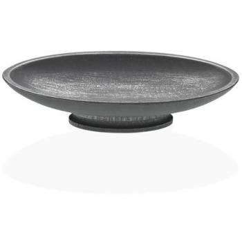 Figura Decorativa Versa Plateado 17 x 8 x 36,5 cm