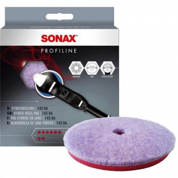 Pad de Lana Híbrido SONAX 143 DA para Pulidora