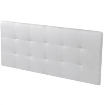 Cabecero de Cama HB en Polipiel Blanco 105x50 cm
