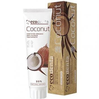 Pasta de Dientes Ecodenta Antisarro con Aceite de Coco y Sal de Zinc (100ml)