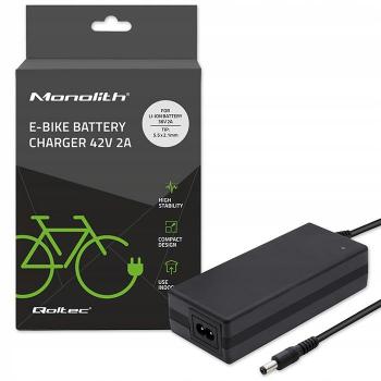 Cargador para batería de bicicleta eléctrica 36V | 42V | 2A | 5.5*2.1