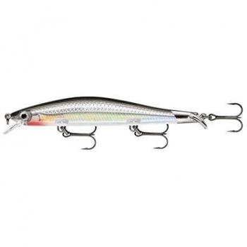 Rapala Bx Brat-Material Cuerpo de Balsa-Señuelo Pesca en Agua Dulce-Profundidad de Nado 0,9m-5cm/10g-Hecho en Estonia-Blue Ghost, Unisex-Adult, Silver, Taille 12cm / 14g