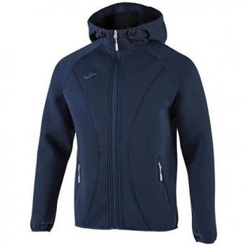 Joma Basilea Men's Softshell Hoodie - Navy Blue