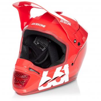 SIXSIXONE Reset - Casco de Bicicleta - Rojo Contorno de la Cabeza XL | 62-63cm 2018