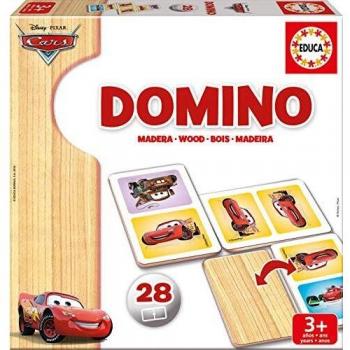 Educa Juegos - Cars Dominó de Madera
