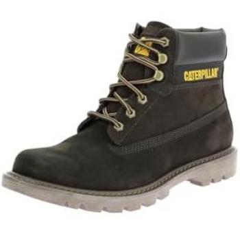 Caterpillar Colorado 2.0 Unisex Lace-Up Nubuck Boots - Dark Brown
