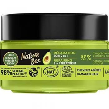 NATURE BOX POT MASQUE HUILE D'AVOCAT VEGAN ML FR