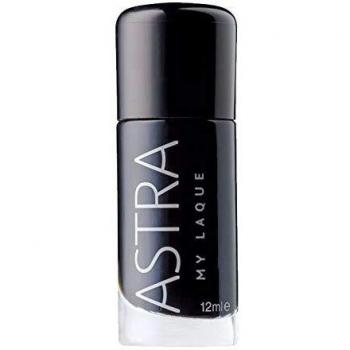 Astra Make-up My Laque 5 Free Long-lasting Nail Polish Shade 45 Super Black 12 ml