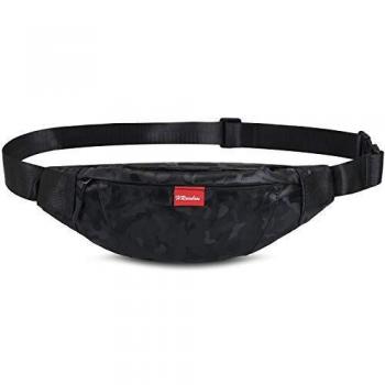 HRainbow Riñoneras Deportivas Mujer Hombre Riñoneras Running de Moda Bolsa de Cintura para Telefono Impermeable para Viaje Correr Ciclismo Paseo